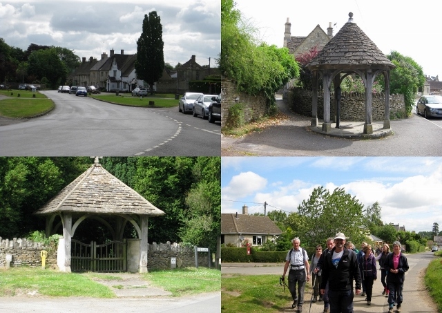 Group sets off from the attractive village of Biddestone